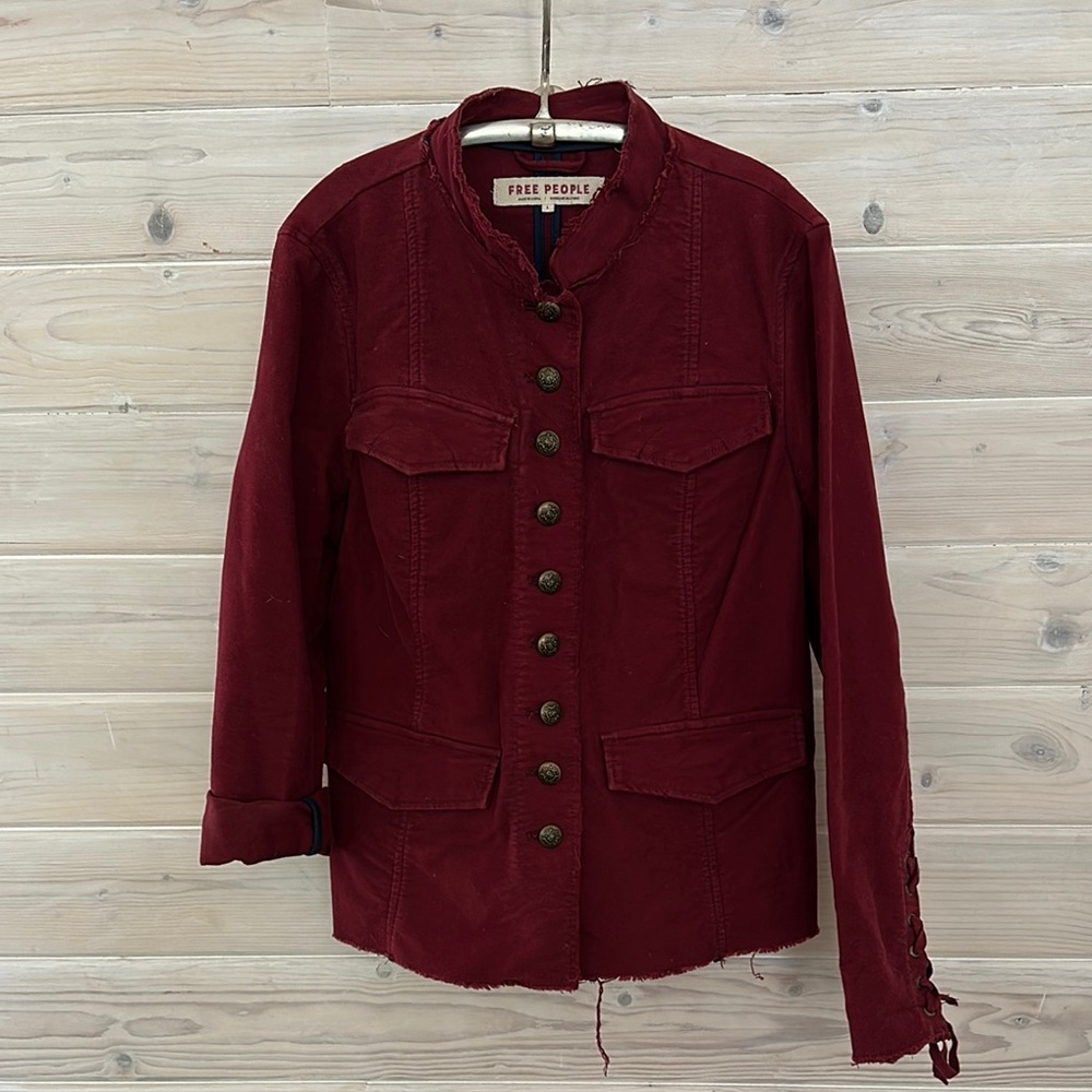 Free People Ella Sargent Jacket - Picture 2 of 11